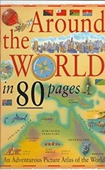Around the World in 80 Pages Library Binding Antony Mason