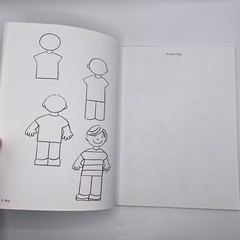 I Can Draw People & How to Draw People Lot of 2 Paperback Books Usborne Levy Kid