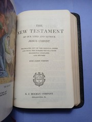 Vintage Holy Bible French Morocco Leather Holman King James Version KJV