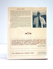 Hooks, Rings & Other Things: New England Iron 1660-1860 by Frank Barnes HC 1988