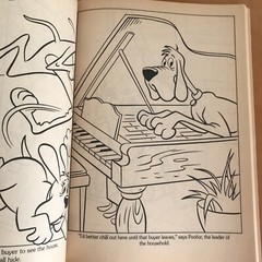 Foofur coloring book. 128 Pages. 1987. Vintage. Rare. Marvel Books.