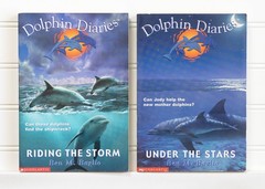 DOLPHIN DIARIES Complete Series Lot of 10 (#1-10) Set Paperback Books Ages 8-12
