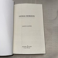 Lethal Horizon: A David Rivers Thriller by Jason Kasper Paperback Book