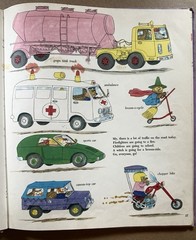 1970s Richard Scarry Large Hardcover Golden Books Busytown Lot of 3 Books