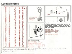 BERNINA 830 Record 831 Sewing Machine COLOR User Manual – COIL BIND – COVERS