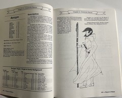 LEGENDARY LIVES – 2nd Edition (1993) Fantasy RPG Book Marquee – RARE Old School