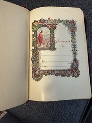 Vintage Holy Bible King James Spencer Revelation Press ~Leather~Red Letter~MAPL