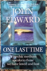 John Edward One Last Time 1st Ed Hardcover 1998 Berkley Books English