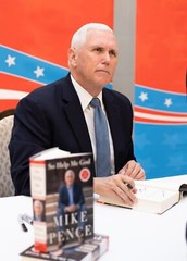SIGNED So Help Me God by Mike Pence Autobiography HB NEW
