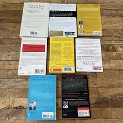 Self Help, Business, Psychology Book Lot of 8 Different Authors