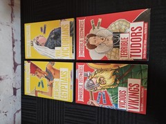 19 out of 20 Horrible Histories Box Set Terry Deary Scholastic PB