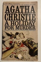A Holiday For Murder Mystery Paperback Book by Agatha Christie Suspense 1962