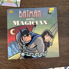 Batman Kids Book Lot of 5 Golden Books DC Comics Gotham City Robin