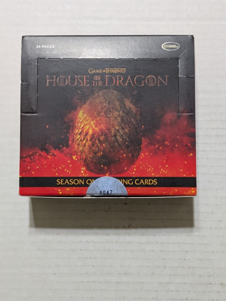 Game of Thrones House of the Dragon Season 1 Trading Cards Hobby Box w/ 2 Packs!