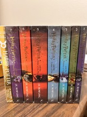 Harry Potter Paperback Book Series 1 – 7 PLUS HP AND THE CURSED CHILD