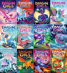 Dragon Girls 12 Books set (Books 7-18) by Maddy Mara NEW Paperback