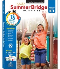 Summer Bridge Activities Kindergarten to 1st Grade Workbooks, Activity Book …