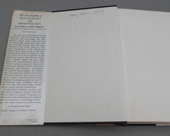 1959 The Encyclopedia of Witchcraft and Demonology by Rossell Hope Robbins BCE