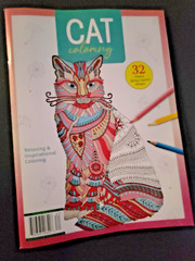 Cat Coloring -32 Spring-Inspired Designs-Relaxing & Inspirational Adult Coloring