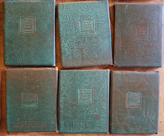 Antique Book Miniatures Little Leather Library Corporation, Set of 32 VG 1920’s