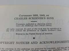 A Treasury of American Literature Volume II 2 1955 HC Charles Scribner’s Sons