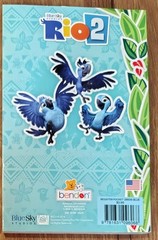 Rio 2 Coloring And Activity Book Stickers Included, Bendon – 2014