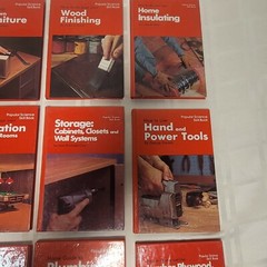 Popular Science How To Skills 16 Books Plumbing Electric Car Maint Patio Decks