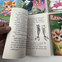 Purrmaids Books 1,2,3,4,5,8 Kitten Stories Ages 6-9