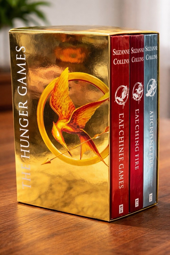 Trilogy Boxed Set – Catching Fire – Mockingjay by Suzanne Collins (2013)