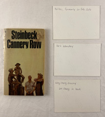 6 John Steinbeck East of Eden Grapes of Wrath Cannery Row (Ephemera) +3 More PBs