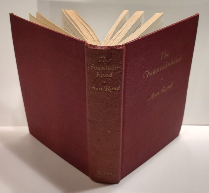 The Fountainhead by Ayn Rand First Edition Early Printing w/ Uncorrected Errors