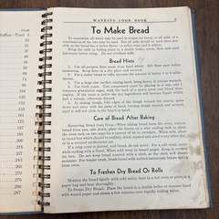 Cookbook 1938 J.R. Watkins Blue Wire Bound Interesting Recipes Vtg 288 Pages