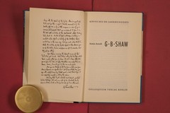 290391 Armin Arnold G.B. SHAW Colloquium Verlag HC