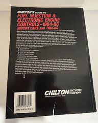 Chilton’s 7818 Guide to Fuel Injection & Electronic Engine Controls 1984-88