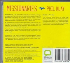 Missionaries: Phil Klay NEW Unabridged 12-CD War Novel Audiobook Ed. SALE PRICE!