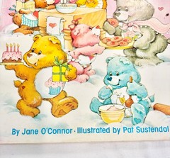 Vintage The Care Bears Party Cookbook By Jane O’Connor Random House Publications
