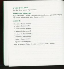 Fun 30 Second Mysteries Case Files The Book You Can Play! by Moog 221 pages LR4B