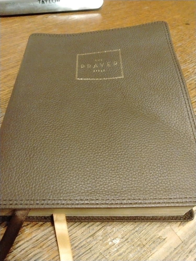 The Prayer Bible Pray Gods Wor – Leather Bound – GOOD CLEAN