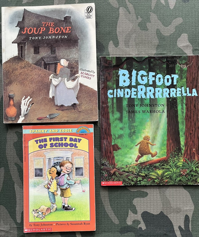 Tony Johnston Book Lot of 3