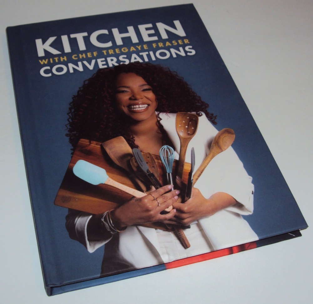 Kitchen Conversations with Chef Tregaye Fraser Autographed Signed Book Signature