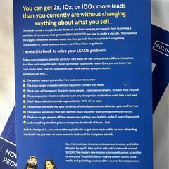 Business and Marketing book bundle $100M Offers $100M Leads Zag (10514)