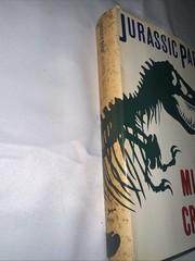 Jurassic Park Michael Crichton 1990 HC DJ