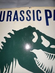 Jurassic Park Michael Crichton 1990 HC DJ