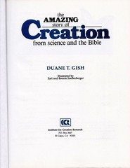 NEW The Amazing Story of Creation, Duane T Gish, 1990, HC, 9 x 11.25, 112 pages