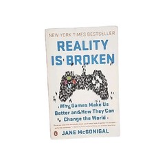 Reality Is Broken By Jane McGonigal FIRST EDITION THUS Paperback Book 2011