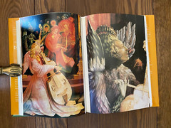 The Devil at Isenheim 1988 Ruth Mellinkoff Signed Hardcover Dust Jacket