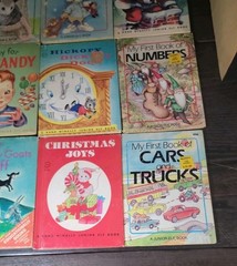 Lot of 12 Rand McNally Junior Elf Book Bulk Lot Children’s Vtg