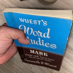 Word Studies: Mark in the Greek – Paperback, by Kenneth S. Wuest – Acceptable