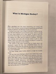 Blue Ice: The Story of Michigan Hockey/ John U. Bacon