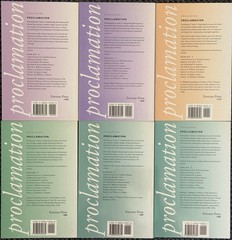 Proclamation 6 Series C: Interpreting the Lessons of The Church Year Vol 1-6